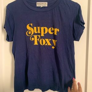 Wild fox graphic tee